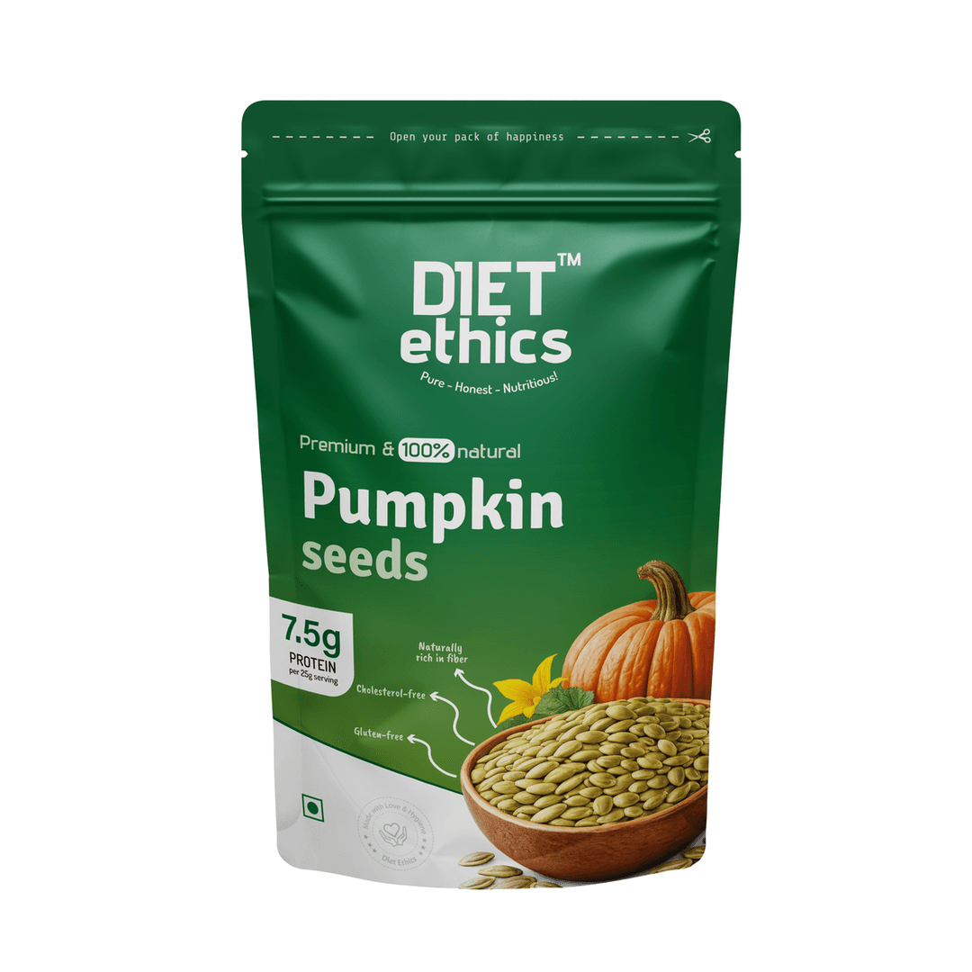 Diet Ethics Premium Pumpkin Seeds 150g – Zinc-rich immune support superfood