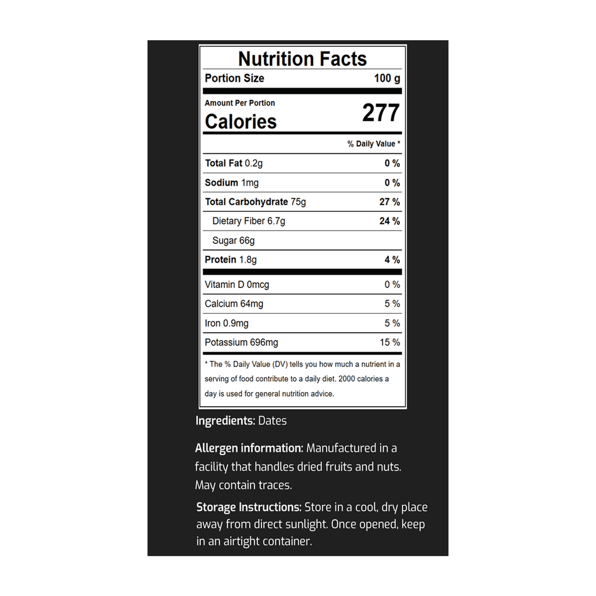 Whole premium Arabian dates showing natural color and quality