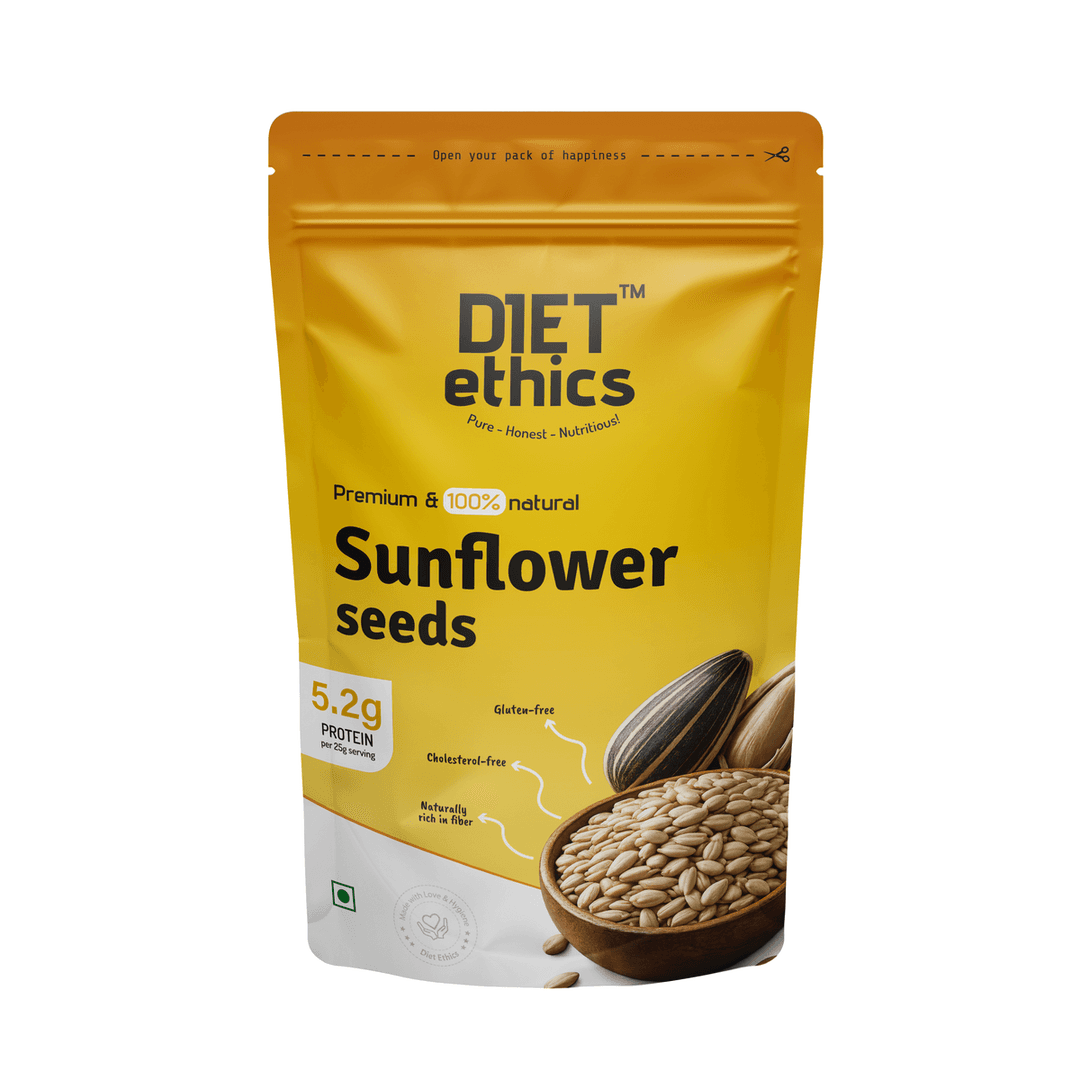 Diet Ethics Premium Sunflower Seeds 250g – Vitamin E antioxidant rich snack