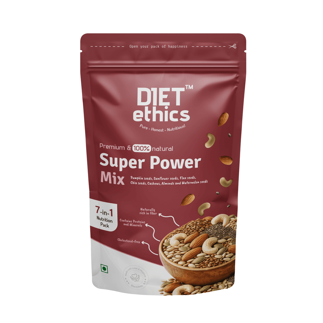 Diet Ethics Superpower Trail Mix 300g – Multi-nutrient balanced snack blend