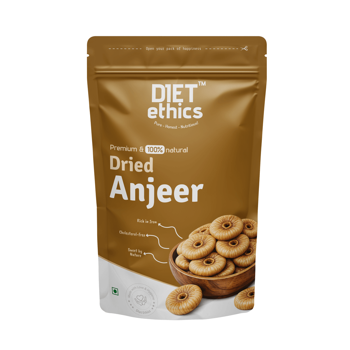 Afghani Anjeer - Figs 400g premium dry fruit pack